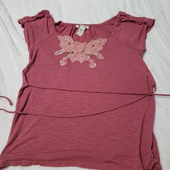 American Rag Tops - American Rag Pink Shirt